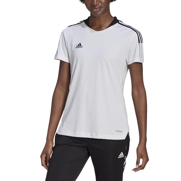 adidas Tiro 21 Womens White/Black Training Jersey